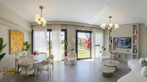MİLAS DÖRTTEPEDE PRESTİJLİ 4+1 VİLLA FIRSATI